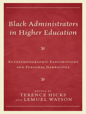 cover image of Black Administrators in Higher Education